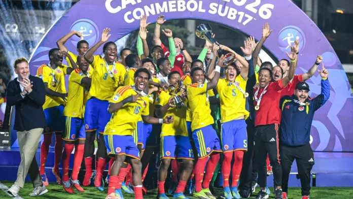 Colombia Sub-17 campeón Sudamericano tras golear a Argentina 4-0