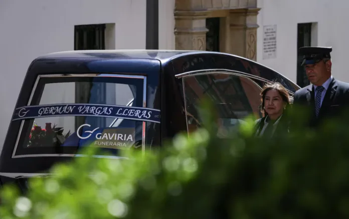 Honras fúnebres de German Vargas en Bogotá.