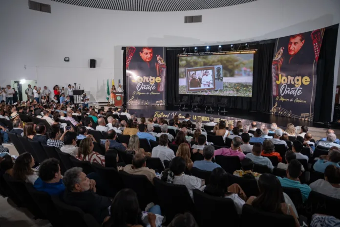 Evento de la Gobernación del Cesar por los 40 años de Telecaribe en la Biblioteca Departamental de Valledupar