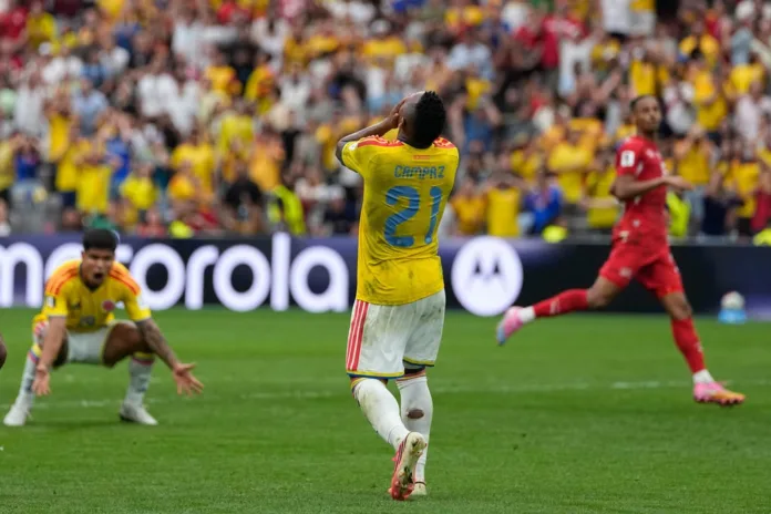 Colombia eliminada ante suiza mundial 2026