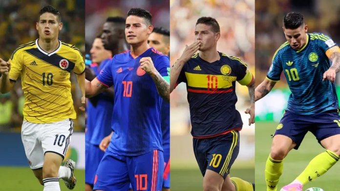 James Rodríguez se despide de la Selección Colombia después de casi 15 años con la Tricolor